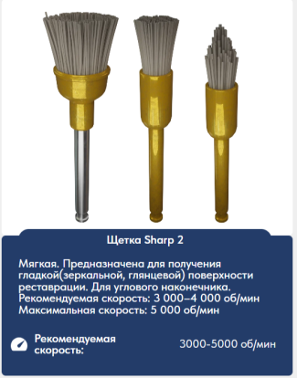 Щетка полировочная Кагаяки Kagayaki Sharp (карбидная) , 1шт, ООО "Полировальные системы", Россия