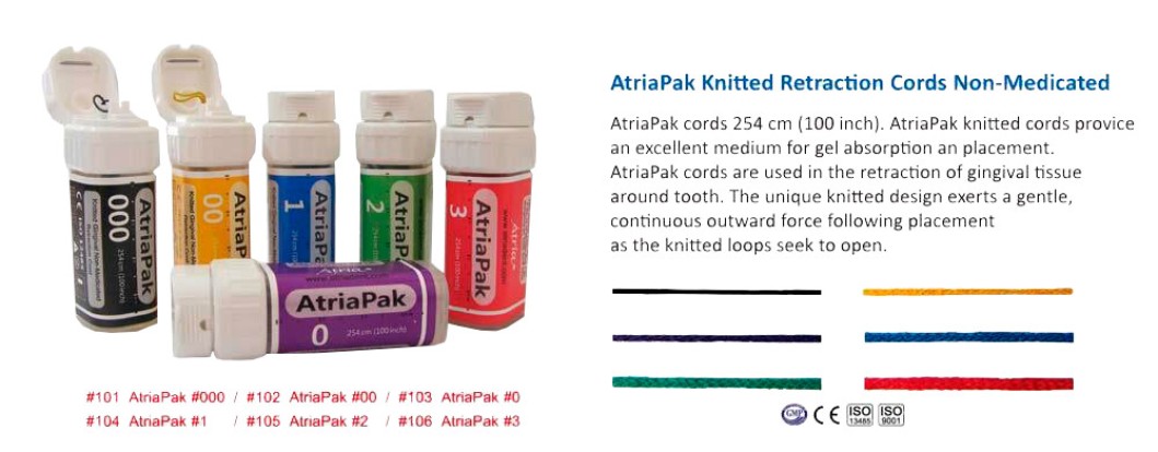 АтриаПак / AtriaPak (2) - нить ретракционная, Atria / Корея